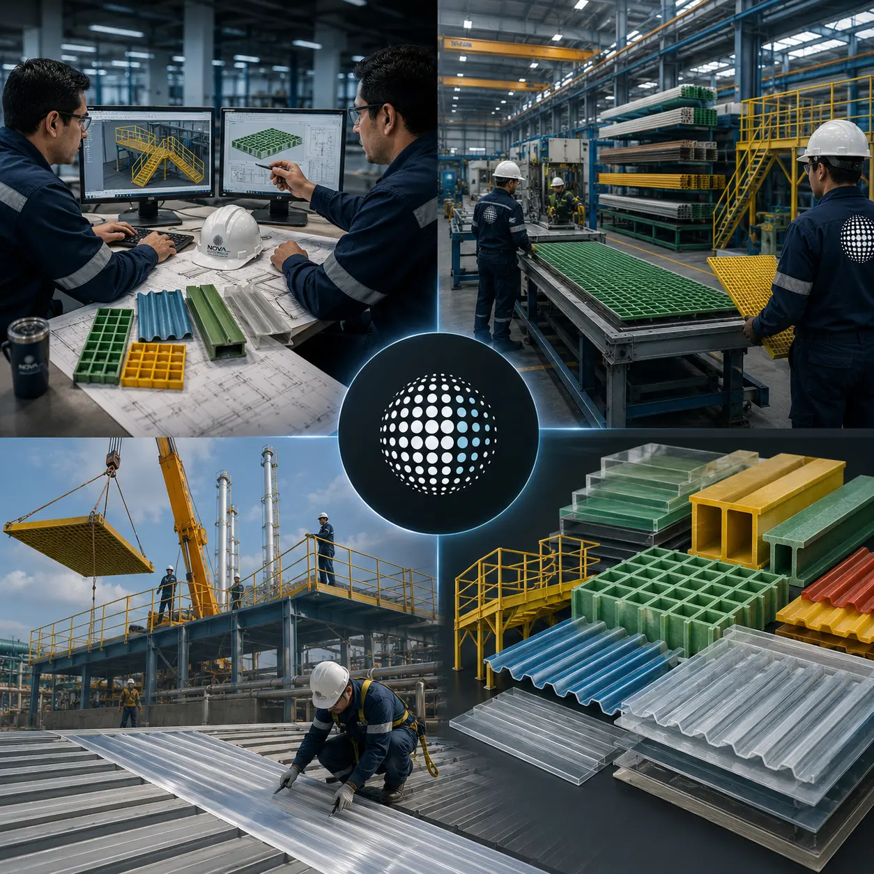 Soluciones industriales en FRP